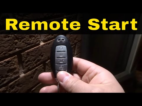 How To Remote Start An Infiniti QX60-Key Fob Tutorial