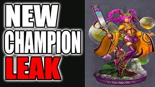 NEW CHAMPION LEAK AND SKINS LEAK - ALDORA BURST MAGE CHAMPION - League of Legends