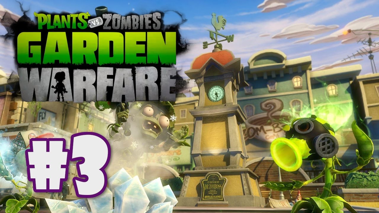 Plants VS. Zombies Garden Warfare 3 Suburbination