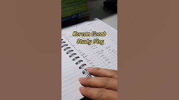 📝Study Vlog - Review Korean Vocab📕- [Ôn từ vừng tiếng Hàn cùng mình] #studymotivation #studykorean