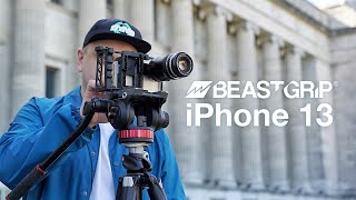 Beastgrip Gear and iPhone 13.