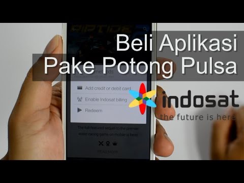 Cara bayar playstore dengan pulsa. 