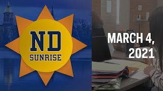 STUDENTS REACT TO COVID RESTRICTIONS | ND Sunrise | March 4, 2021