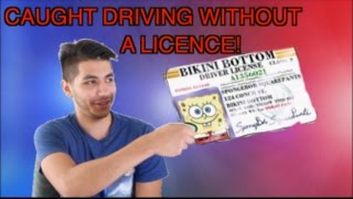 GETTING PULLED OVER WITHOUT A LICENSE!! (Story Time)
