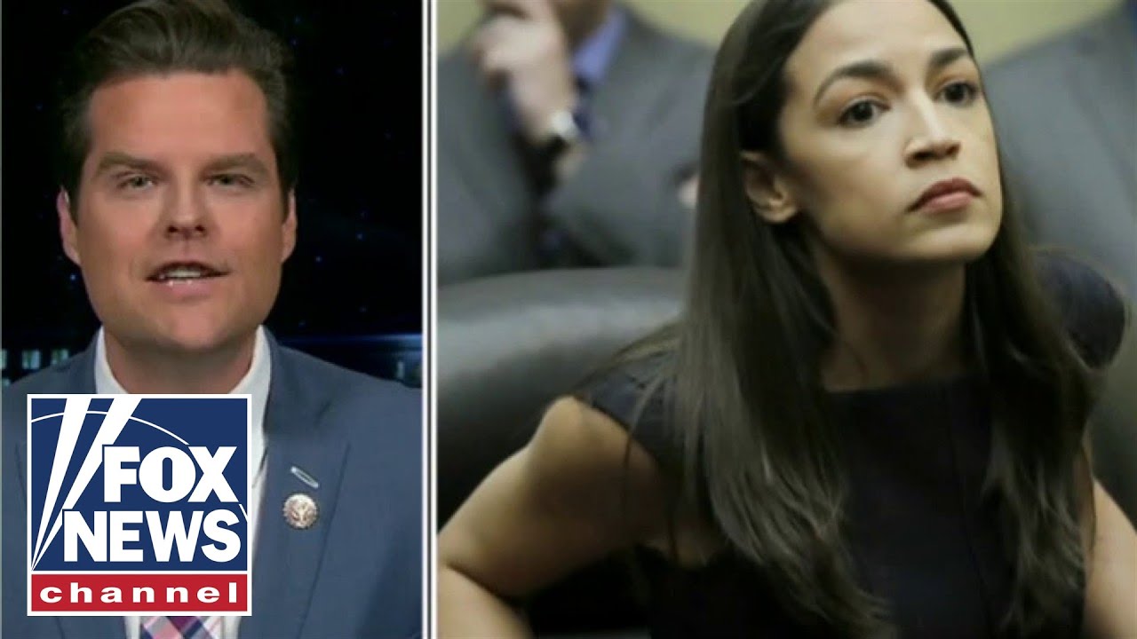 What are Gaetz and AOC teaming up on?