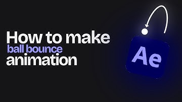 Learn a simple and clean ball bounce animation inside of after effects