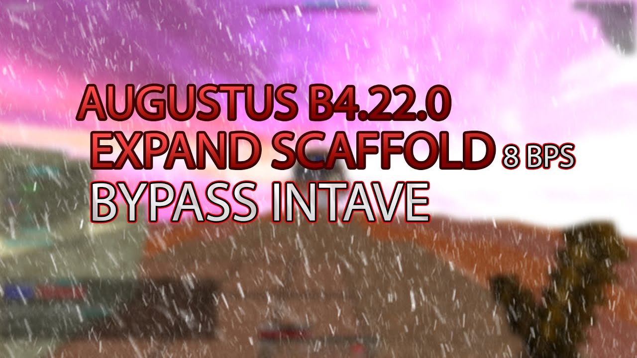 AUGUSTUS B4.22.0 EXPAND SCAFFOLD 8 BPS BYPASS INTAVE