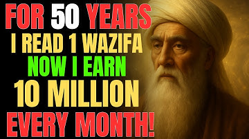 This 80-Year-Old Man’s Nightly Secret for Endless Rizq 🌙