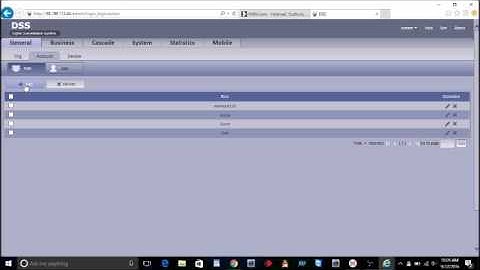 Add Account role to Dahua DSS