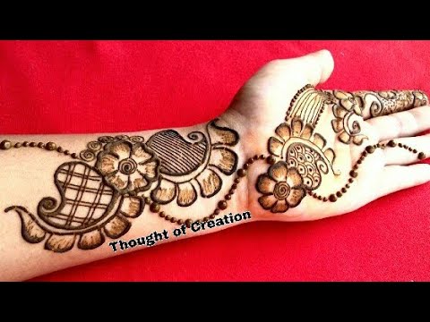 Arabic Mehndi Design Latest New Stylish Simple Arabic Mehndi