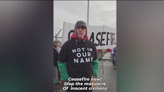 14 arrested during protest at Travis Air Force Base