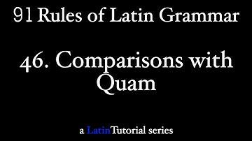 Rule 46: Comparisons with Quam