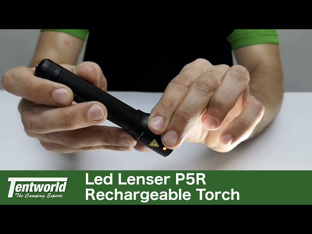 Led Lenser P5R Rechargeable Torch - Super Bright and Powerful