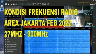 Scanning kondisi frekuensi radio Jakarta tahun 2022 - dengan dongle RTL SDR dan SW AIRSPY screenshot 3