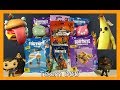 FORTNITE TOYS! Real Vs Fake, which is better? Figures, Trading Cards, Keychains, Stampers toy card