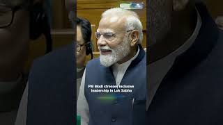 PM Modi Cites Backward Community Roots, Stresses Inclusive Leadership in Lok Sabha