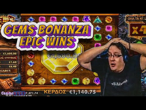 Gems Bonanza Biggest Wins | Pragmatic Play | Slots Compilation
