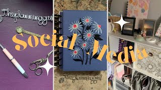 Plan With Me | Classic Happy Planner | June Monthly for Social Media Planning