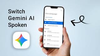 How to Switch Gemini AI Spoken & Text Language Settings