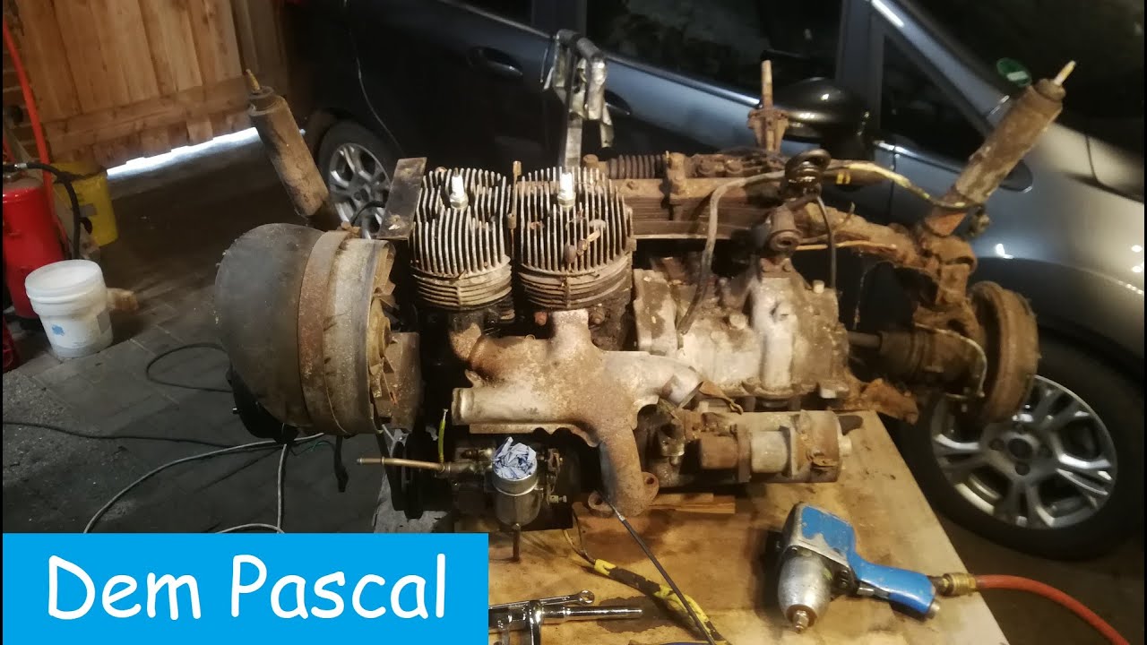 Trabant Vorderachse mit Motor Ausbauen // Projekt 68 // Dem Pascal