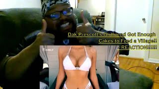 Dak Prescott's Girlfriend Got Enough Cakes to Feed a Village!! - REACTION!!!!!!