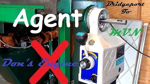 Millrite power feed short: Excerpt video of the Bridgeport to Burke MVN powerfeed adapt.