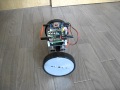 Wheeled inverted pendulum with lqg controller