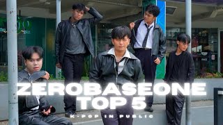 [KPOP IN PUBLIC] ZEROBASEONE (제로베이스원)  - 'TOP 5' Dance Cover by Saycrew from Indonesia