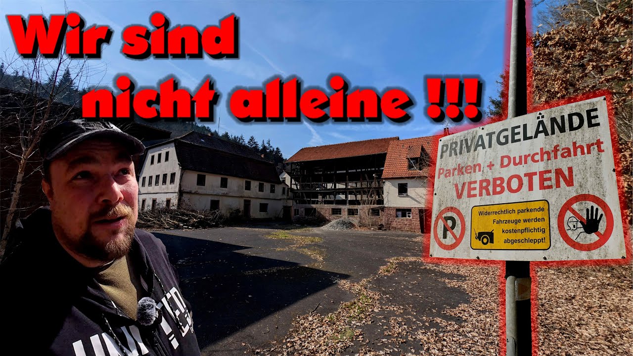 Lost Place Papierfabrik ‼️ Stimmen verfolgten uns ‼️