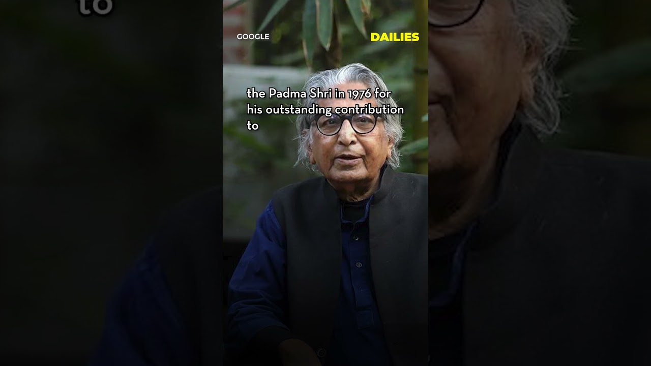 Dr BV Doshi, India’s foremost architect, passes away at 95 | IKN Dailies 