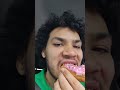 Enjoying a nice Donut.