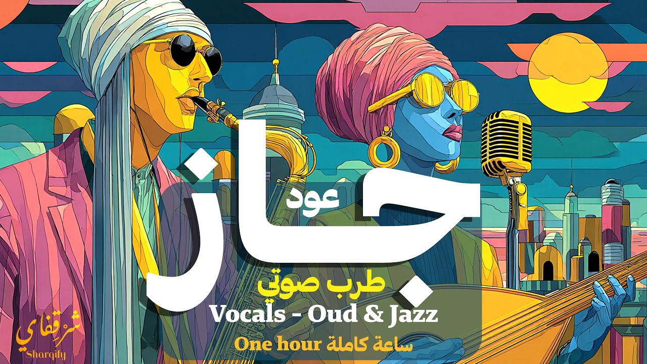 Sharqify | Oud & Jazz | vocal trip | One Hour | عود و جاز | رحلة صوتيه طربيه  | ساعة كاملة | lofi