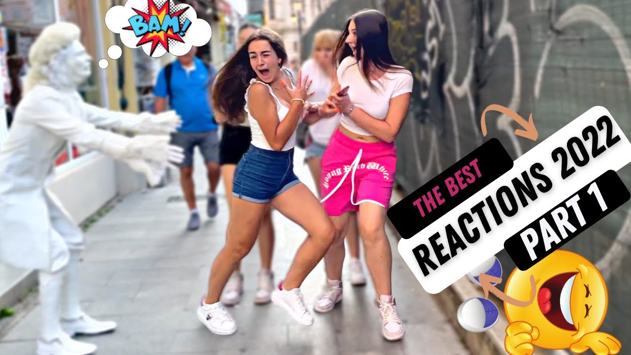 Best Reactions by Human Statue Prank Part 1 😁 Thank you 2022 YouTube