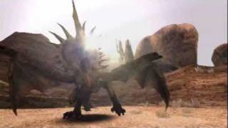 Monster Hunter Freedom   Cornered Monoblos (Monoblos Intro)
