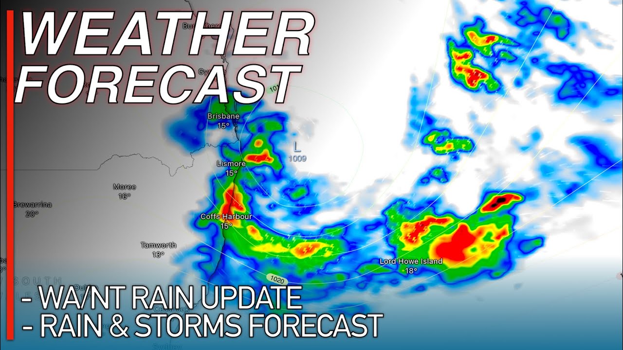 Intense Rainfall and Severe Storms are Forecast to Lash Queensland and ...