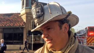 Popular Brookside restaurant, Plate, damaged by fire