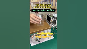 Vertical and flat surface labeling machine can label every flat surface side  for the product#flat