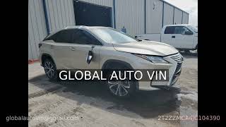 Lexus Rx350 2018 2T2Zzmca4Jc104390