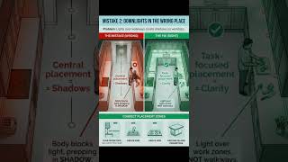 🎬 10 Kitchen Lighting Mistakes (UK Guide) 🇬🇧 | Fix These NOW!#Kitchen Lighting #Home Hacks #short