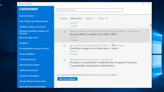 How To Send Feedback To Microsoft In Windows 10