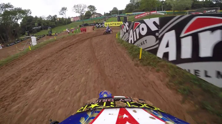 Alex Martin first GoPro Lap of Maggiora, Monster E...