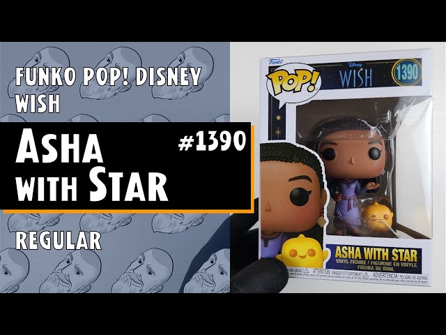 Funko Pop Asha with Star - 1390 - Wish // Just One Pop Showcase 