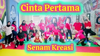 CINTA PERTAMA / COVER KENDANG ENAK BANGET / SENAM KREASI / MD STUDIO