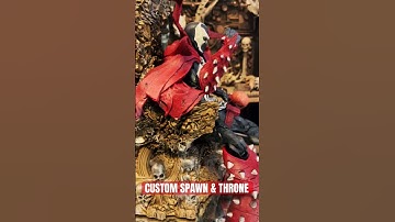 Custom Spawn & Throne: #customactionfigures #customfigure #spawn #mcfarlanetoys #toyreview