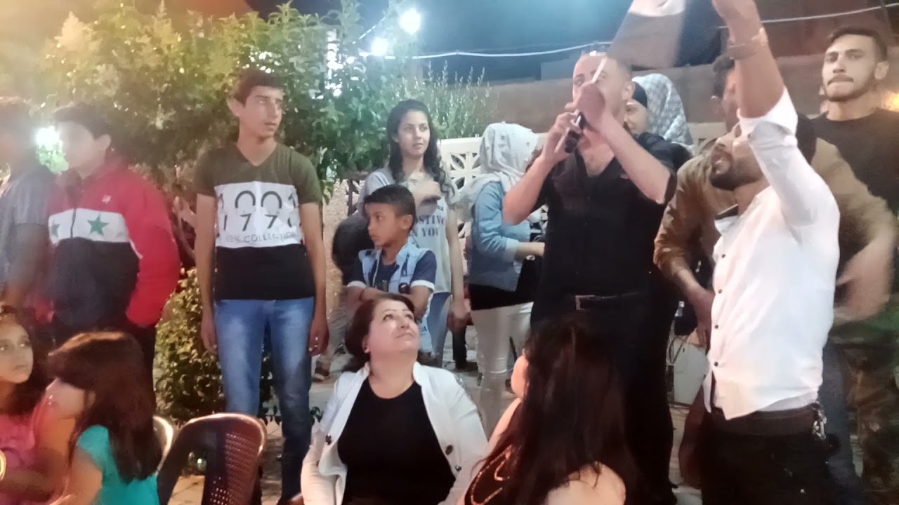 النجم السوري رامي سويد  دبكات مع الاسطورا ايمن السوقي