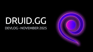 Druid Devlog November 2025 - Druid UI & Nix Dependency management!