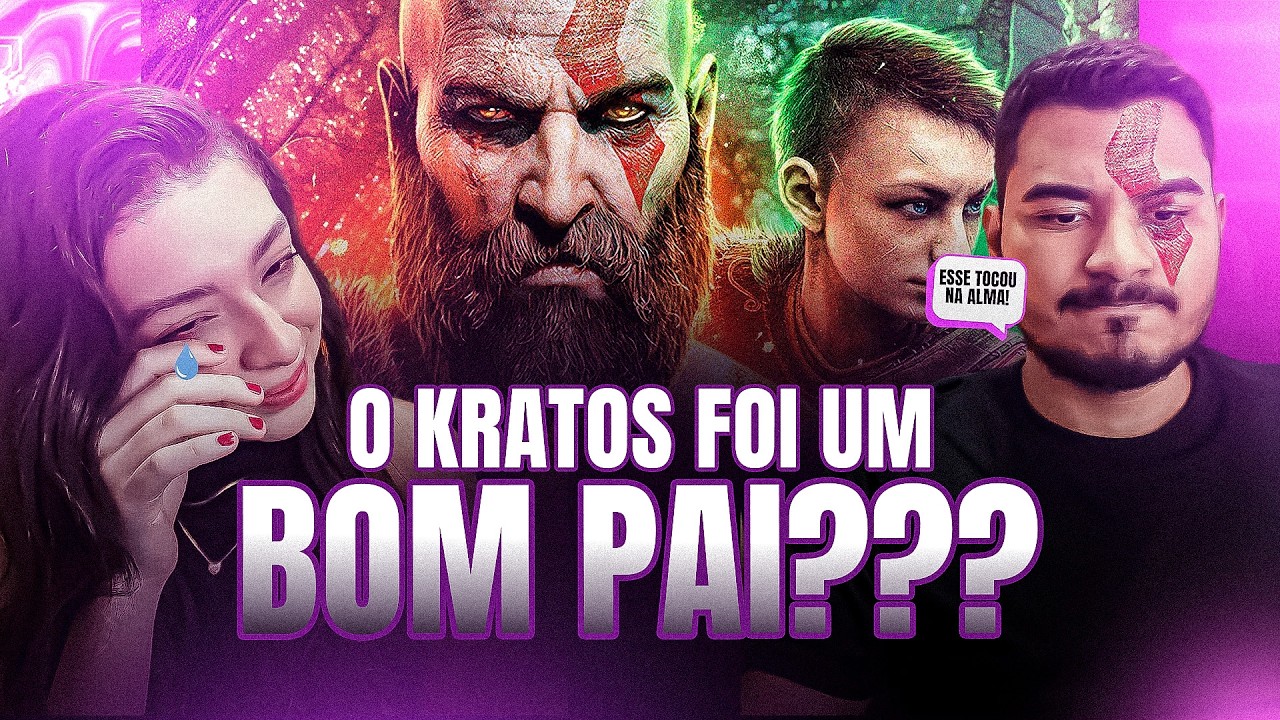 CASAL REAGE: Rap do Kratos e Atreus (God of War) - NÓS SOMOS DEUSES | NERD HITS