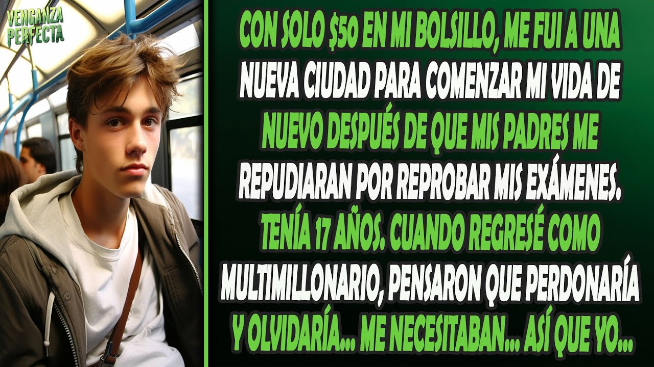 Me repudiaron cuando tenía 17 años, luego me convertí en multimillonario y ahora me necesitaban...