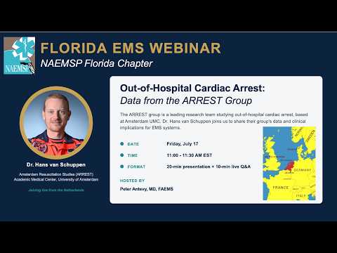 Dr. Hans van Schuppen: Netherlands OHCA Data - ARREST (7/17/26)