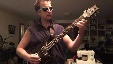 First Lesson: How to Play Electric Guitar - with S...
